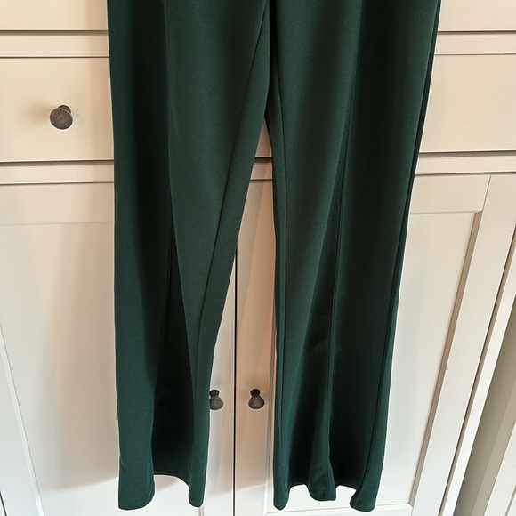 Forest green womens dress pants - Picture 3 of 3